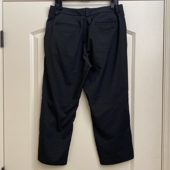 Nike Golf Women’s capri Dri Fit Tour Performance Pants Cropped charcoal Size 10 - Picture 3 of 12